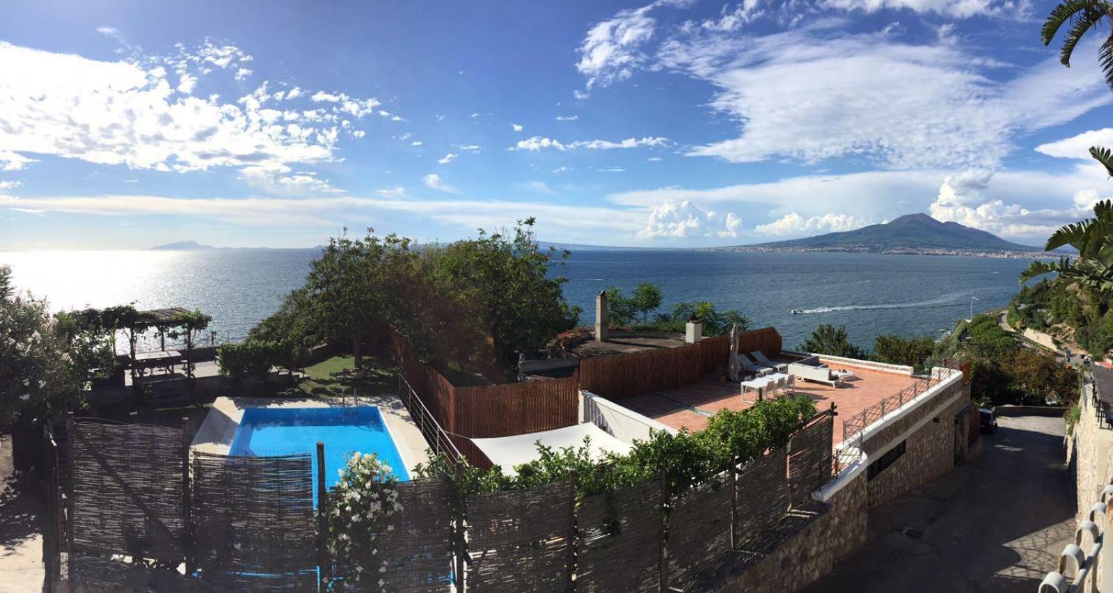 Villa Bikini On Sorrento Coast Vico Equense Extérieur photo